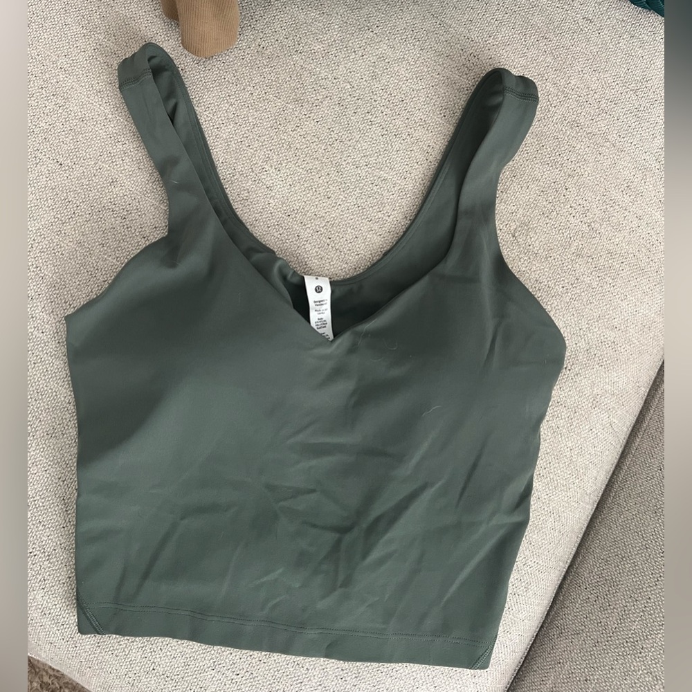 Lululemon Align Tank Top - Dark Forest SIZE 8